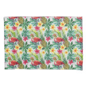 Tropische Waterverf Kussensloop (Voorkant-Links)