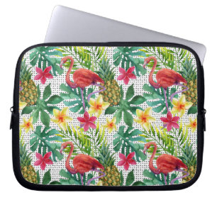 Tropische Waterverf Laptop Sleeve