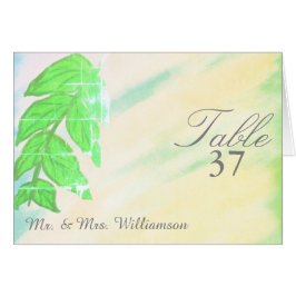 Tropische Waterverf met leder Kaarten