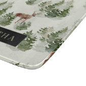 Tropische Waterverf Modern Oasis laat patroonpatro Snijplank (Hoek)