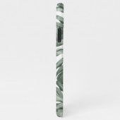 Tropische Waterverf Modern oasis leest Patroon iPhone Hoesje (Rechterkant)