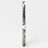 Tropische Waterverf Modern oasis leest Patroon iPhone Hoesje (Linkerkant)