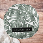 Tropische Waterverf Modern oasis leest Patroon Rond Kussen<br><div class="desc">Introductie van onze Tropical Waterverf Modern Oasis Leaves Pattern collectie, nu beschikbaar op Zazzle! Dompel uzelf onder in de levendige schoonheid van natuur met deze prachtige producten met een eigentijdse twist op tropisch gebladerte. Kies uit een breed scala aan producten om aan uw behoeften en persoonlijke stijl te voldoen. Of...</div>