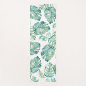 Tropische Waterverf Monstera Yoga Mats Yogamat (Voorkant)