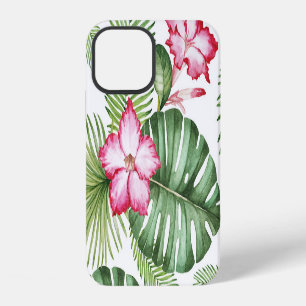 Tropische Waterverf: Naadloos Patroon iPhone 12 Hoesje