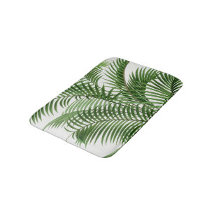 Tropische Waterverf palmbomen Badmat