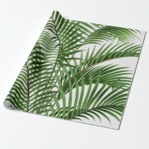 Tropische Waterverf palmbomen Cadeaupapier