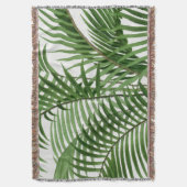 Tropische Waterverf palmbomen Deken (Voorkant Verticaal)