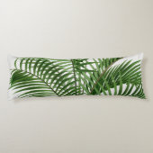 Tropische Waterverf palmbomen Lichaamskussen (Achterkant)