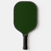 Tropische Waterverf palmboom monogrammen Pickleball Paddle (Achterkant)