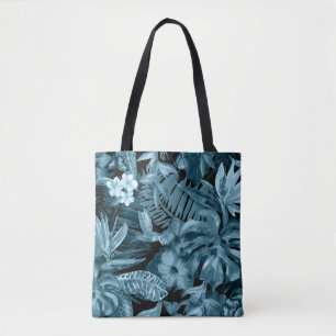 Tropische Waterverf Paradijs: Oerwoud Blossom Tote Bag