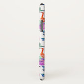 Tropische Waterverf Patroon | Monogram Case-Mate iPhone Case (Achterkant / rechts)