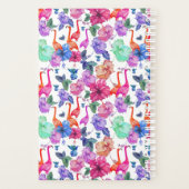 Tropische Waterverf Patroon Planner (Achterkant)