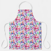 Tropische Waterverf Patroon Schort (Voorkant)