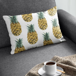 Tropische Waterverf Pineappel Naadloos patroon Accent Kussen