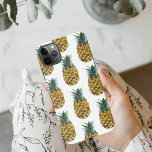 Tropische Waterverf Pineappel Naadloos patroon iPhone 11Pro Max Hoesje<br><div class="desc">Tropische Waterverf Pineappel Naadloos patroon</div>