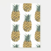 Tropische Waterverf Pineappel Naadloos patroon Post-it® Notes (Voorkant)