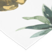 Tropische Waterverf Pineappel Naadloos patroon Tafelkleed (Gekanteld)