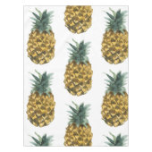 Tropische Waterverf Pineappel Naadloos patroon Tafelkleed (Voorkant)