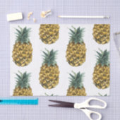 Tropische Waterverf Pineappel Naadloos patroon Tissuepapier (Craft)