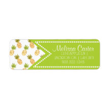 Tropische Waterverf Pineappelpatroon