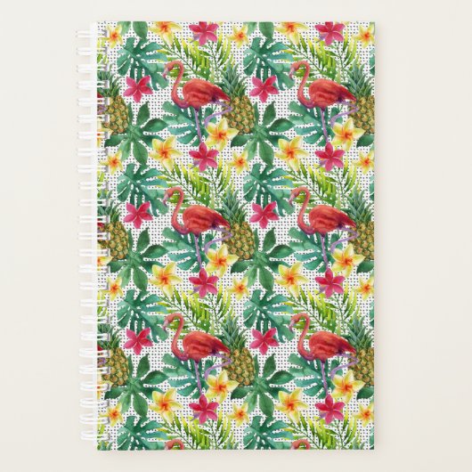 Tropische Waterverf Planner (Voorkant)