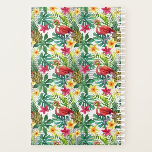 Tropische Waterverf Planner (Achterkant)