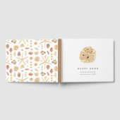 Tropische Waterverf Seashells Weddenschap Gastenboek (Volledig)