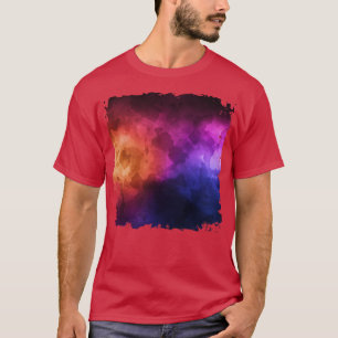Tropische waterverf t-shirt