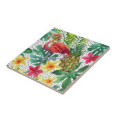 Tropische Waterverf Tegeltje (Zijkant)