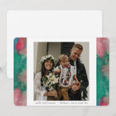 Tropische Waterverf Vakantie Groeten Kaart (Voorkant / Achterkant)