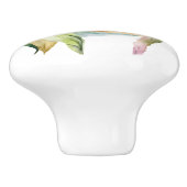 TROPISCHE WATERVERF VAN DE KLEURSTOF, NAAR KERAMISCHE KNOP (Zijkant)