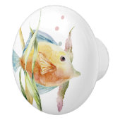 TROPISCHE WATERVERF VAN DE KLEURSTOF, NAAR KERAMISCHE KNOP (Rechts)