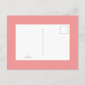 Tropische Waterverf vertrekt en raakt Vrijgezellen Uitnodiging Briefkaart (Achterkant)