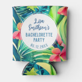 Tropische Waterverf voor olievlekken Aangepaste ba Blikjeskoeler (Voorkant)