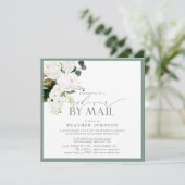 Tropische Waterverf Vrijgezellenfeest per post Kaart (Staand voorkant)