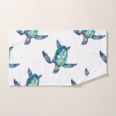 Tropische Waterverf Zee Turtles Badkamer Bad Handdoek (Handdoek)