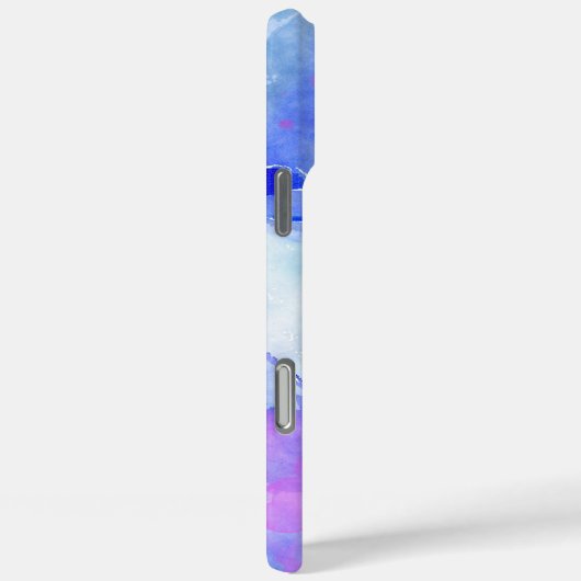 Tropische Waterverf Zeepaarden Case-Mate iPhone Case (Achterkant / Rechts)