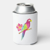 Tropische Waterverf — zomertijd Blikjeskoeler (Blikje Achterkant)