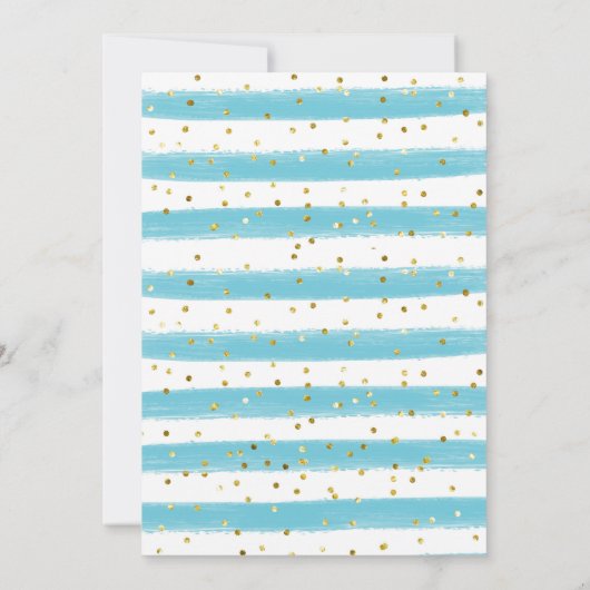 Tropische Waterverf Zwembad Zomer Vrijgezellenfees Kaart (Achterkant)