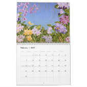 Tropische Waterverven Kalender (Feb 2027)