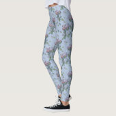 Tropische Waterverven van Flamingos Herhalen afdru Leggings (Links)