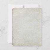 Tropische weddenschap Vow Renewal Kaart (Achterkant)