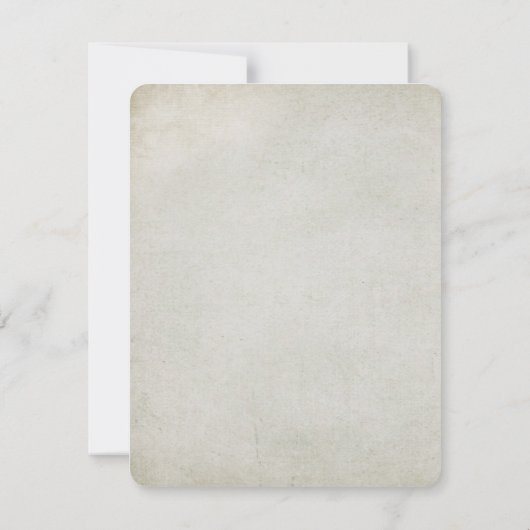 Tropische weddenschap Vow Renewal Kaart (Achterkant)