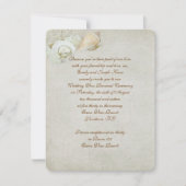 Tropische weddenschap Vow Renewal Kaart (Voorkant)