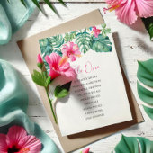 Tropische weddenschappen, tabel plan kaart