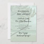 Tropische weduwen Pas getrouwd voor snelle uitzend Kaart (Voorkant)