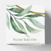 Tropische weduwenkast bedankdoosjes (Bovenkant)