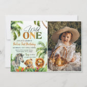 Tropische wilde eend Oerwoud Safari Kaart (Voorkant)