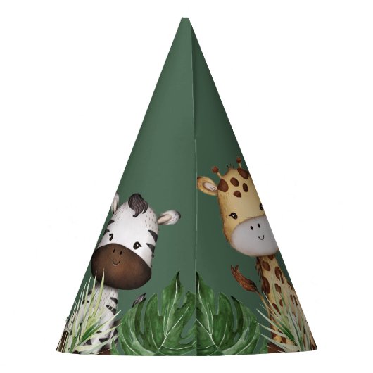 Tropische wilde eenden Oerwouden Feesthoedjes (Achterkant)